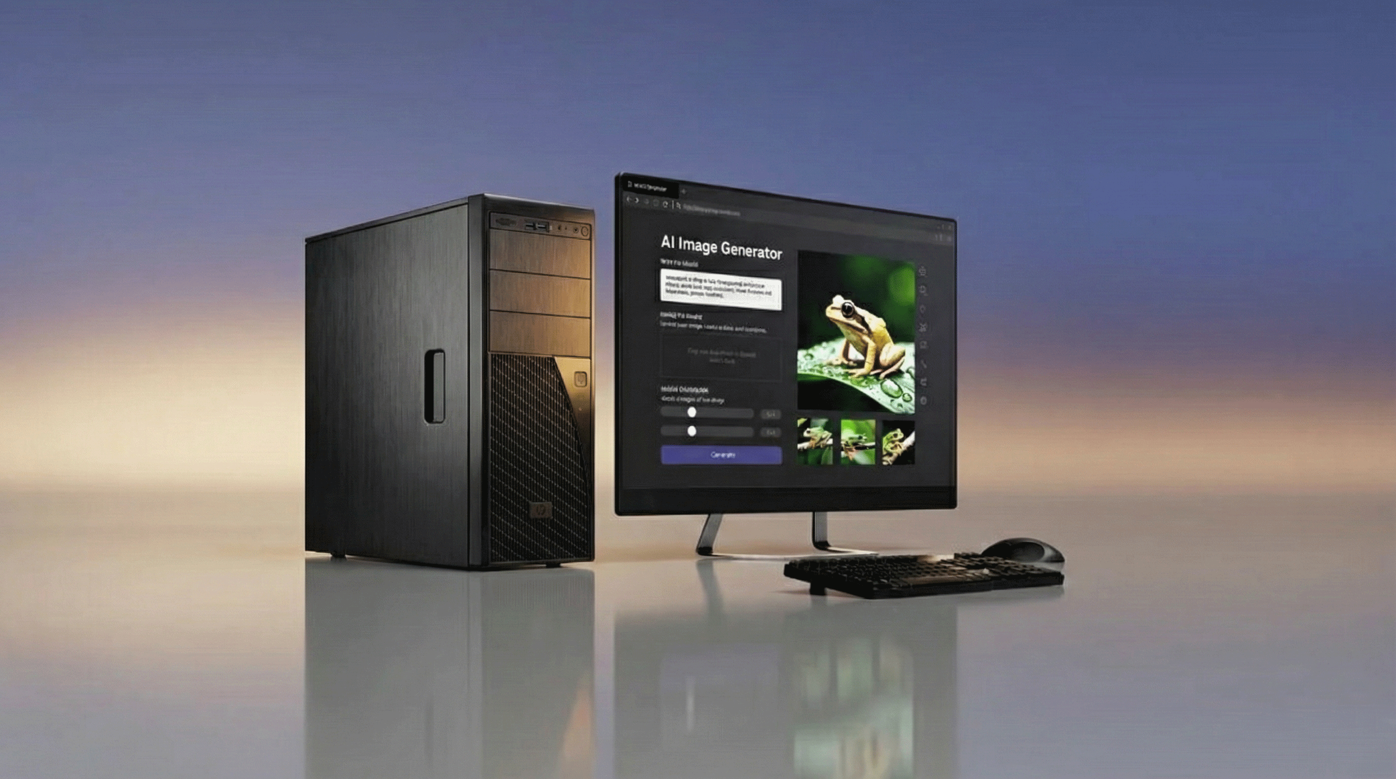 MICHRO KINETIC PRO - Desktop AI Workstation for LLM Development